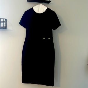 Banana Republic, black work dress